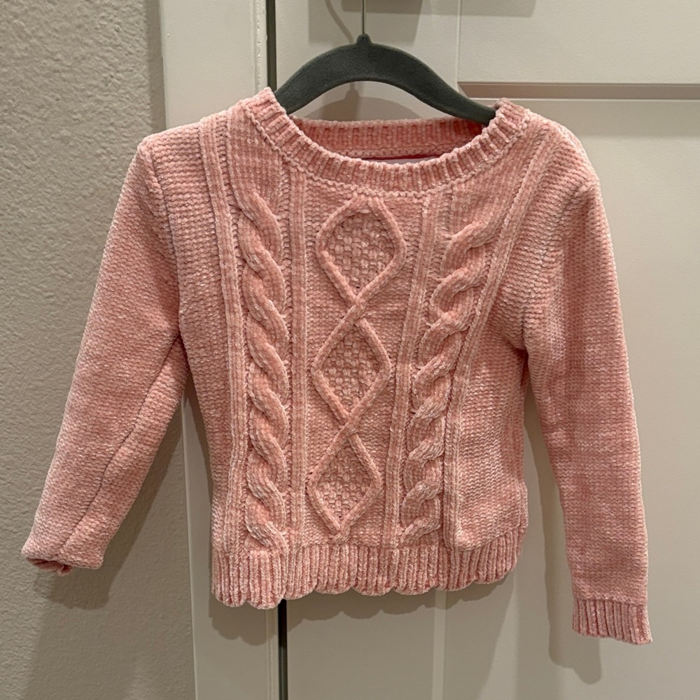 Tommy Bahama Pink Cable Knit Sweater